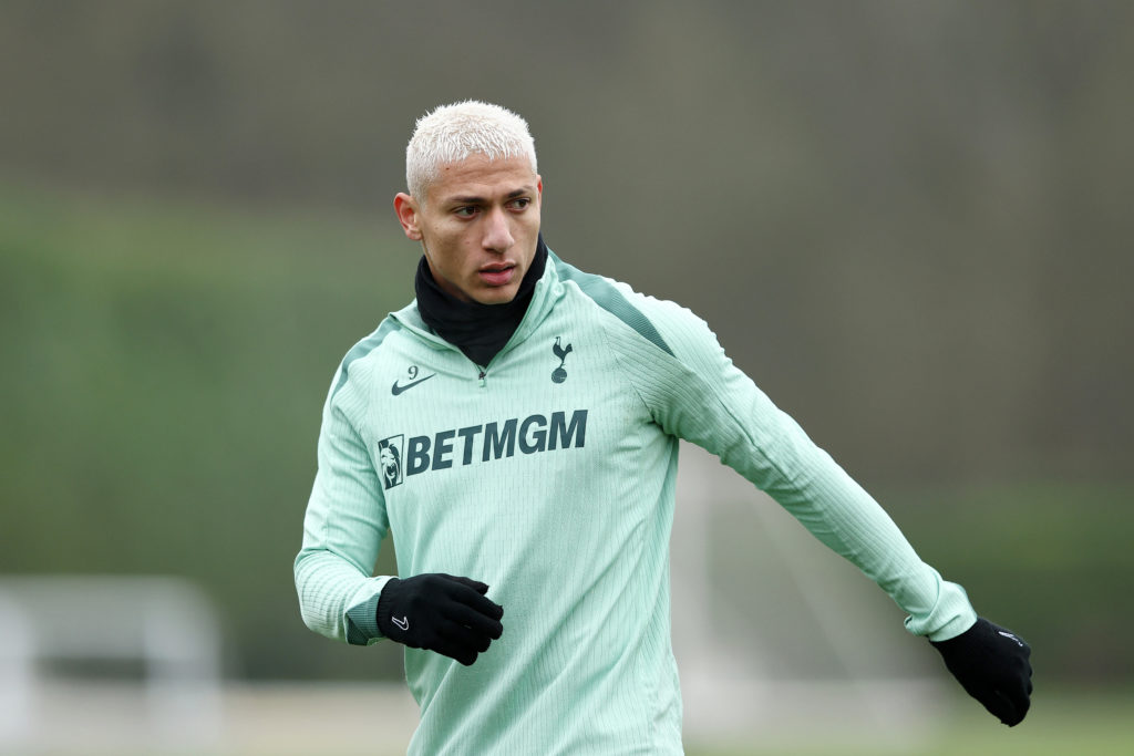 Tottenham Hotspur Training Session And Press Conference - UEFA Europa League 2024/25 League Phase MD7