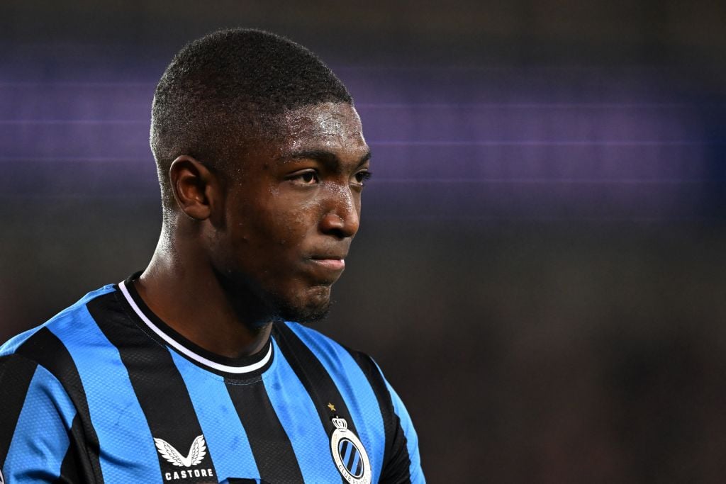 UEFA Champions League 2024/25 League Knockout Play-off First LegClub Brugge KV v Atalanta BC