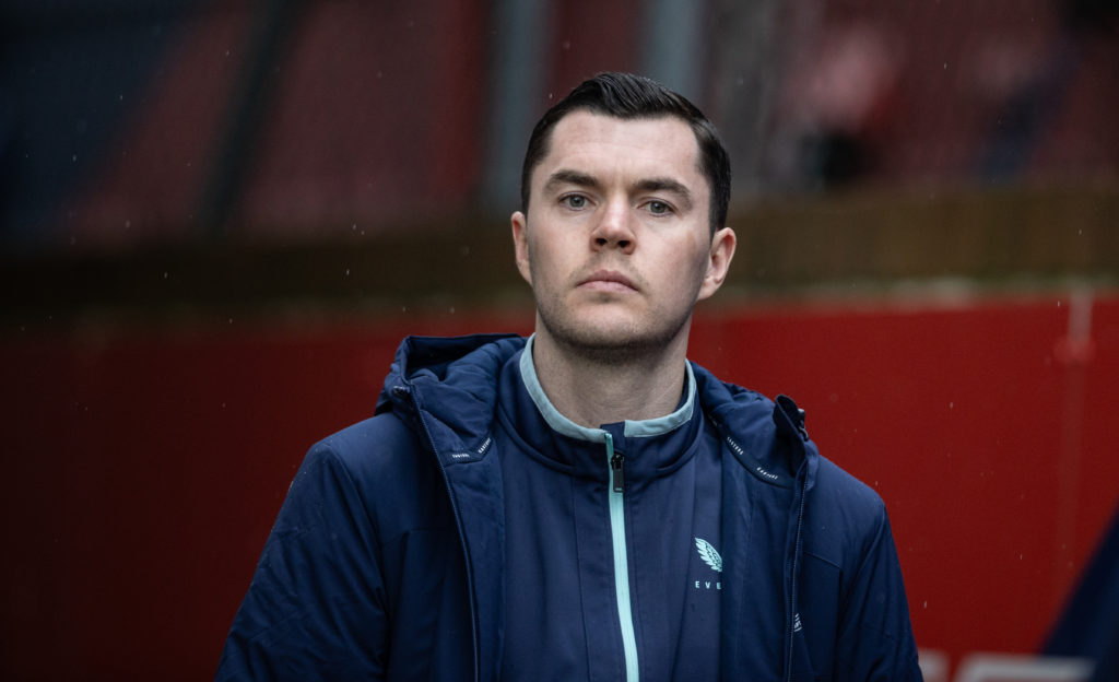Michael Keane on a matchday for Everton.