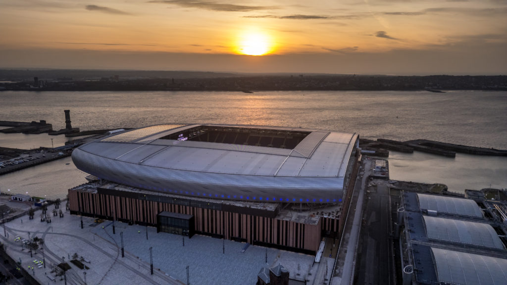 New Everton Stadium Holds First Test Event