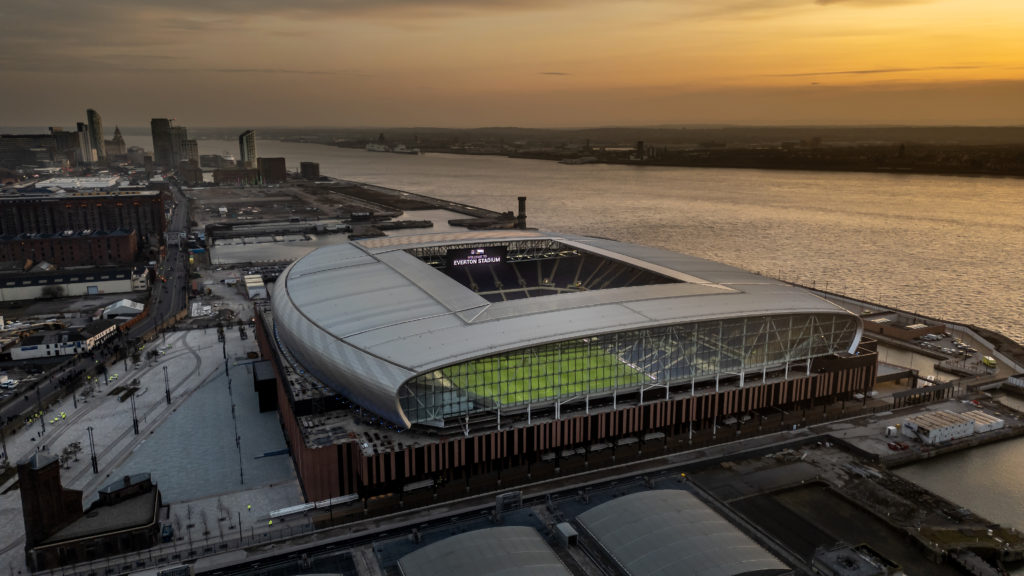 New Everton Stadium Holds First Test Event