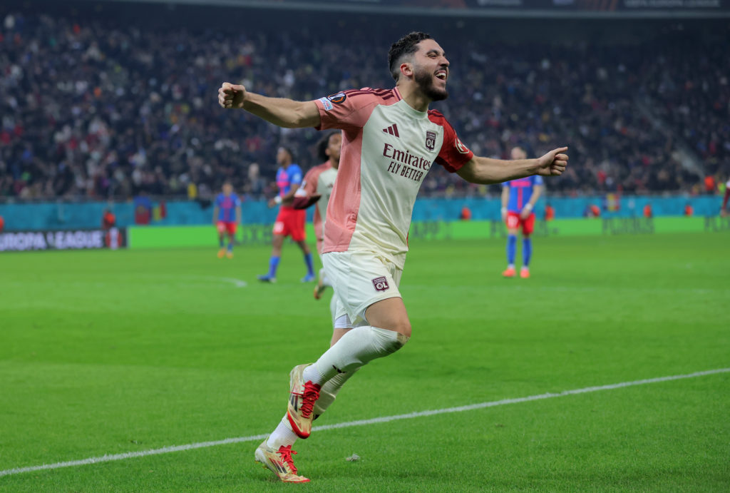 FCSB v Olympique Lyonnais - UEFA Europa League 2024/25 Round of 16 First Leg