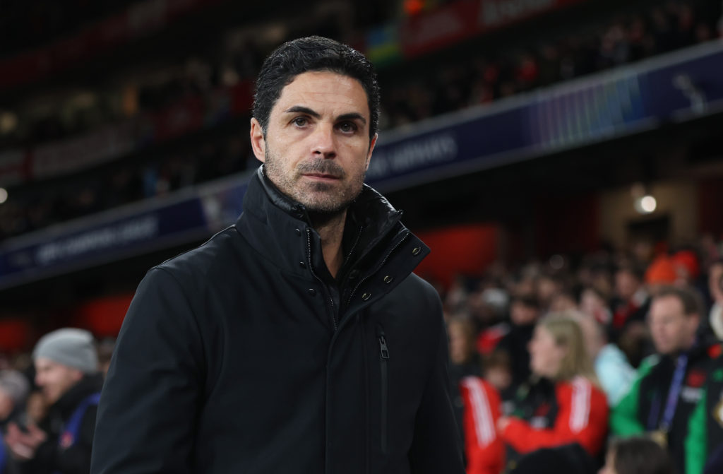 Arsenal manager Mikel Arteta.