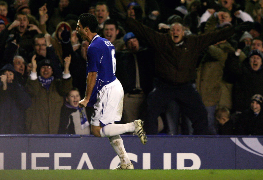 Everton v Fiorentina - UEFA Cup
