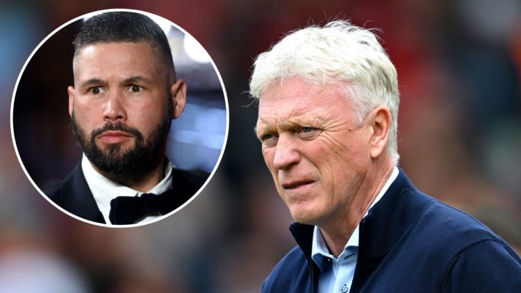 Everton manager David Moyes. Inset of Tony Bellew.