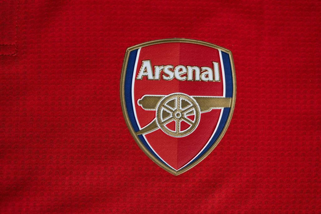 Arsenal badge.