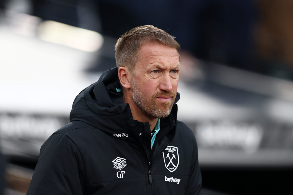 West Ham United boss Graham Potter.