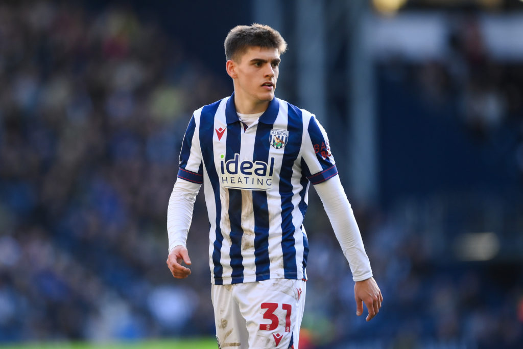 West Brom winger Tom Fellows.