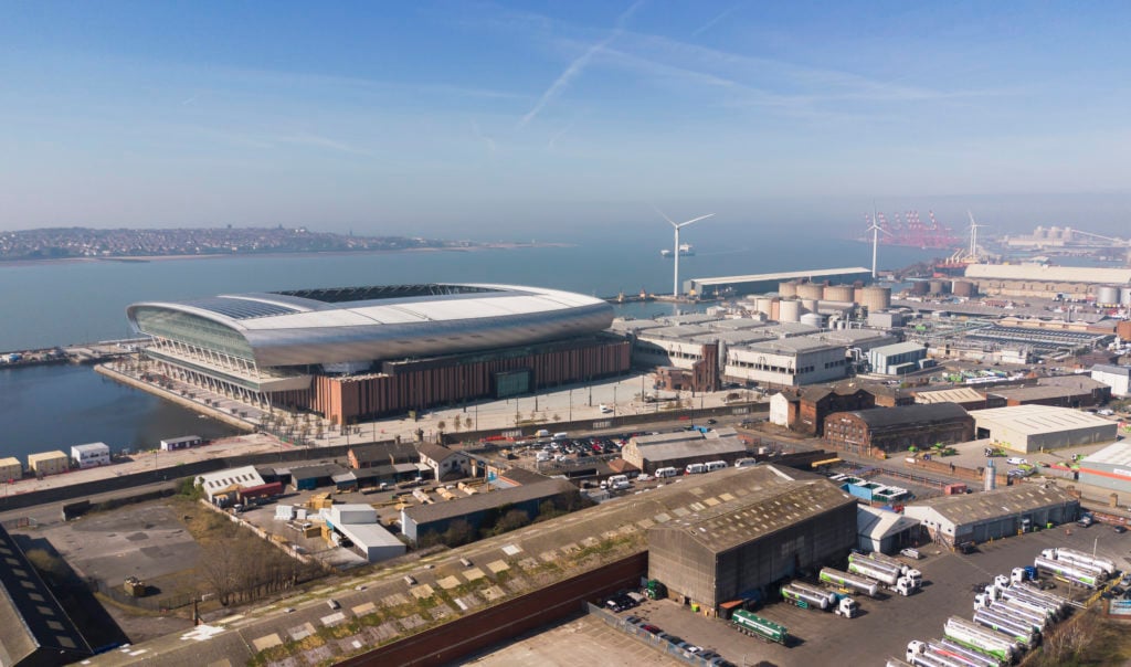 Views Of Everton's Bramley-Moore Dock Stadium