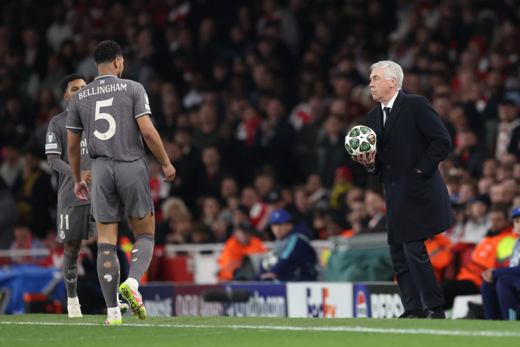 Arsenal FC v Real Madrid C.F. - UEFA Champions League 2024/25 Quarter Final First Leg