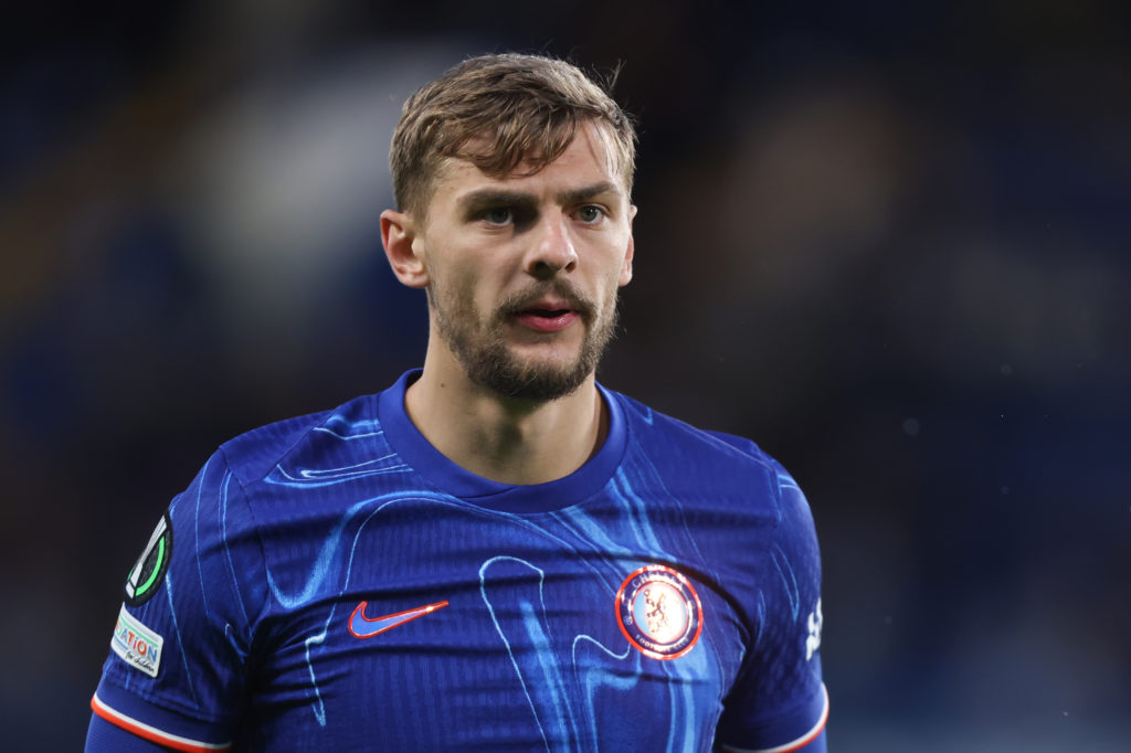Chelsea midfielder Kiernan Dewsbury-Hall.