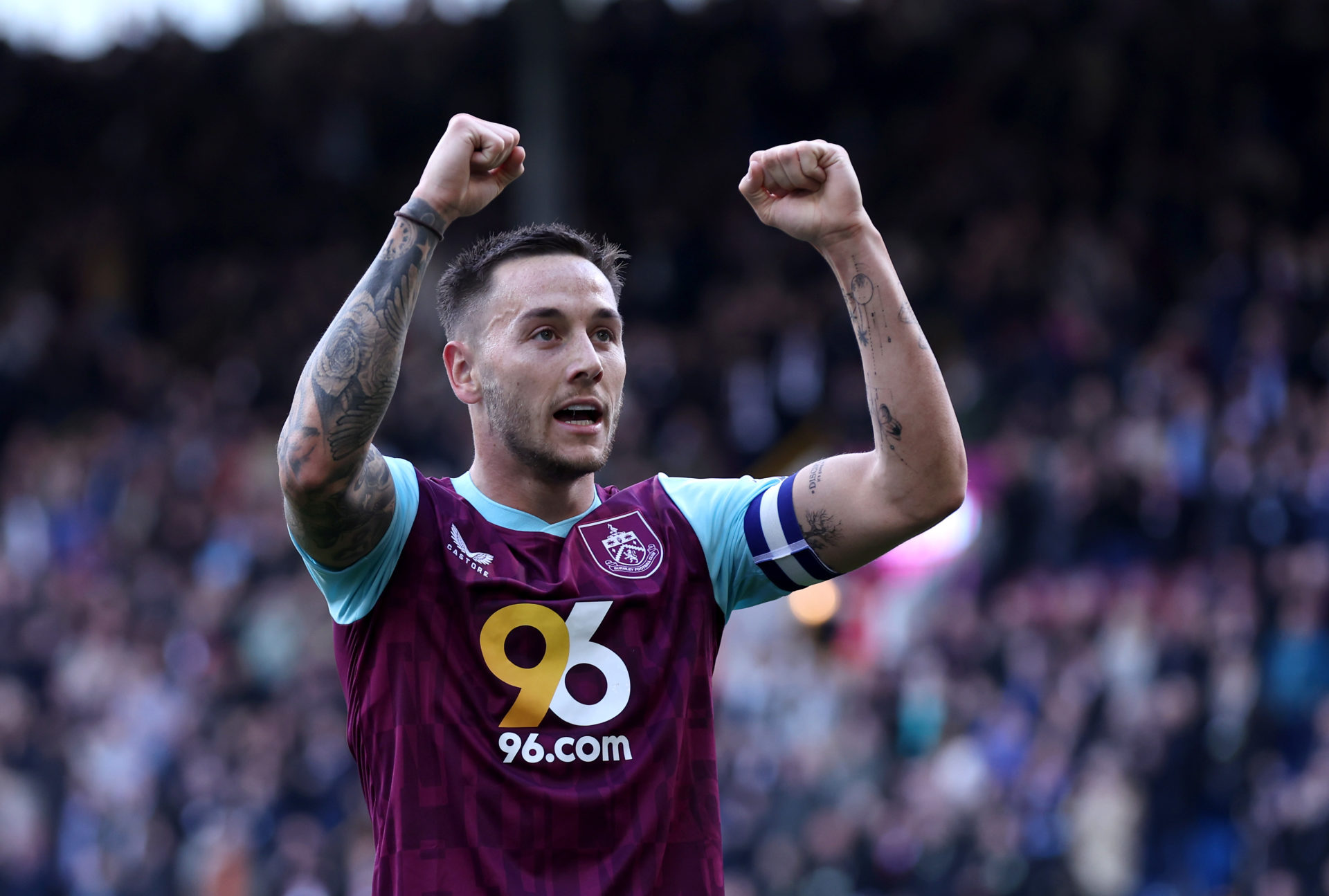Burnley midfielder Josh Brownhill.