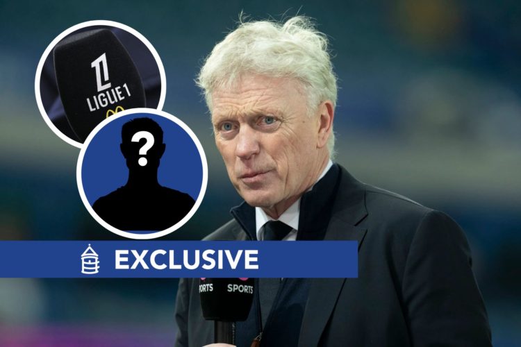 Exclusive banner images of Everton F.C. manager David Moyes gives an interview at full time during the Premier League match between Everton and Liv...