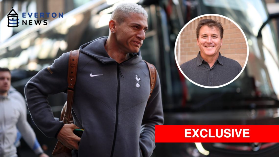 Richarlison departs the Tottenham Hotspur team coach ahead of a Premier League clash.