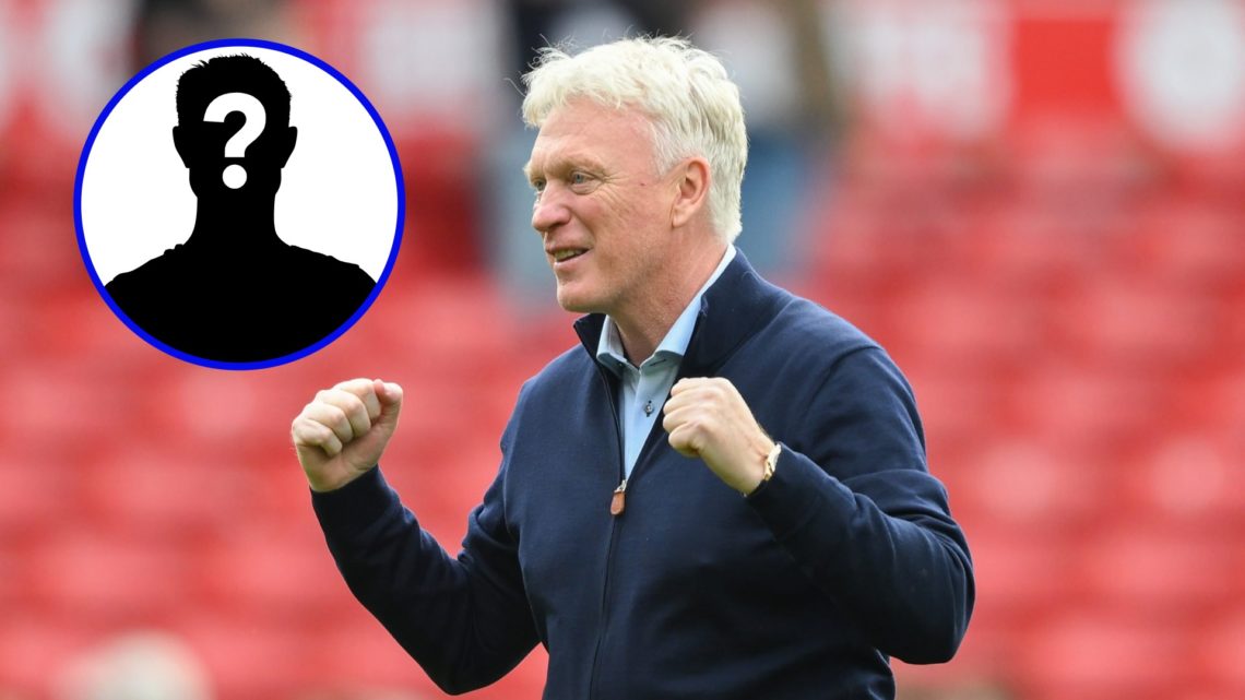 David Moyes celebrates Everton's win over Nottingham Forest in the Premier League.