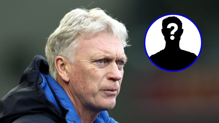 David Moyes watches on as his Everton side beat Brighton and Hove Albion.