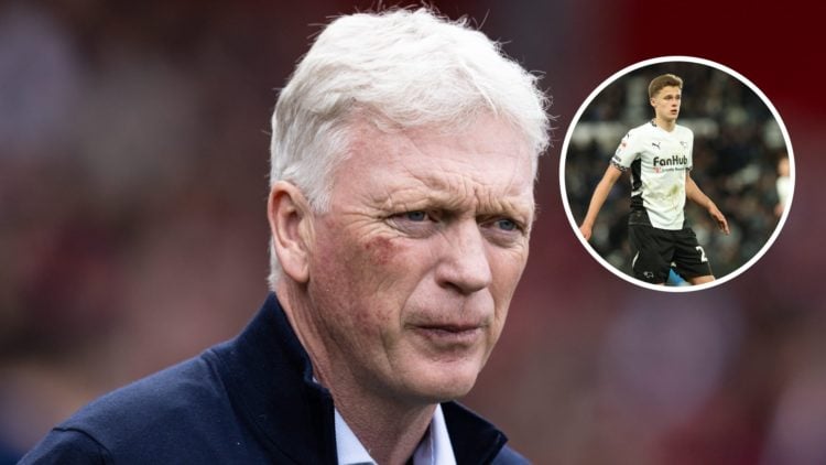 David Moyes watches on as Everton beat Nottingham Forest. Harrison Armstrong plays on loan for Derby County.