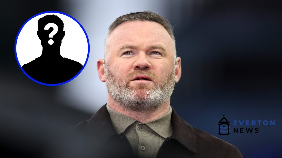 Wayne Rooney works as a pundit for a Champions League game.
