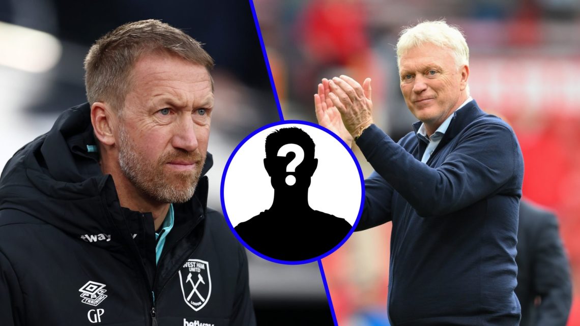 David Moyes claps the Everton fans after victory over Nottingham Forest. Graham Potter watches his West Ham side in Premier League action.