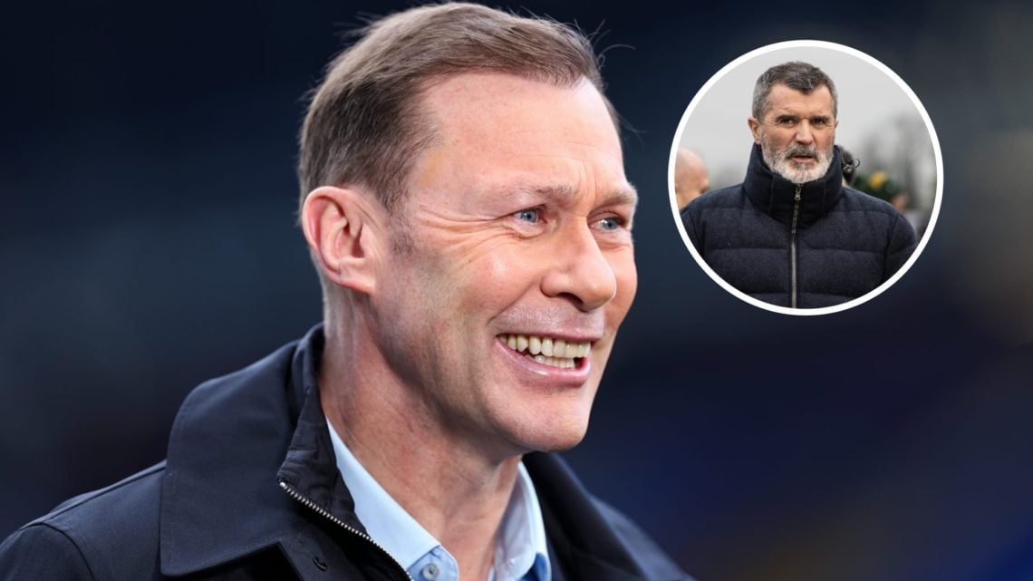 Duncan Ferguson works as a pundit for Everton vs Manchester United.