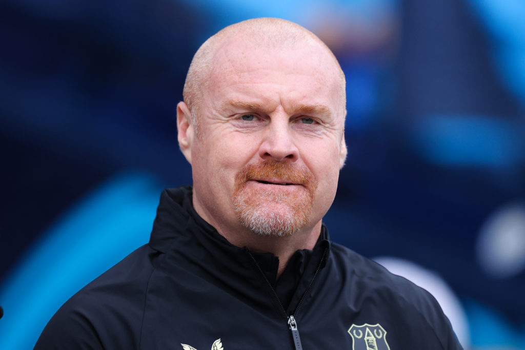 Everton manager Sean Dyche.