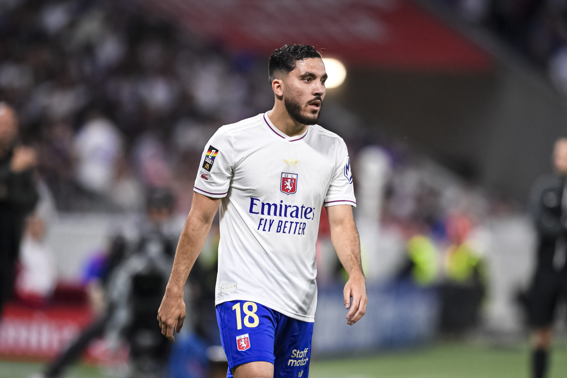 Lyon playmaker Rayan Cherki.
