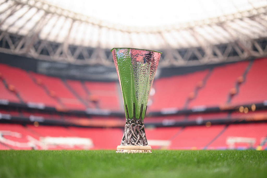 UEFA Europa League trophy.