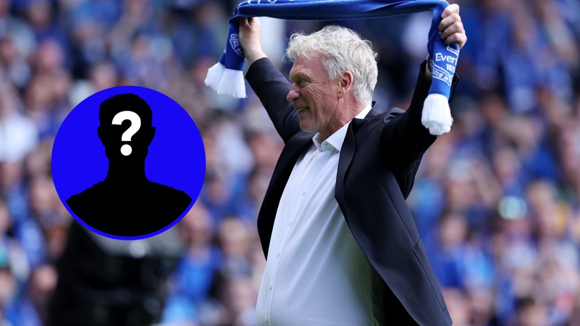 David Moyes celebrates Everton's win over Southampton in the final game at Goodison Park.