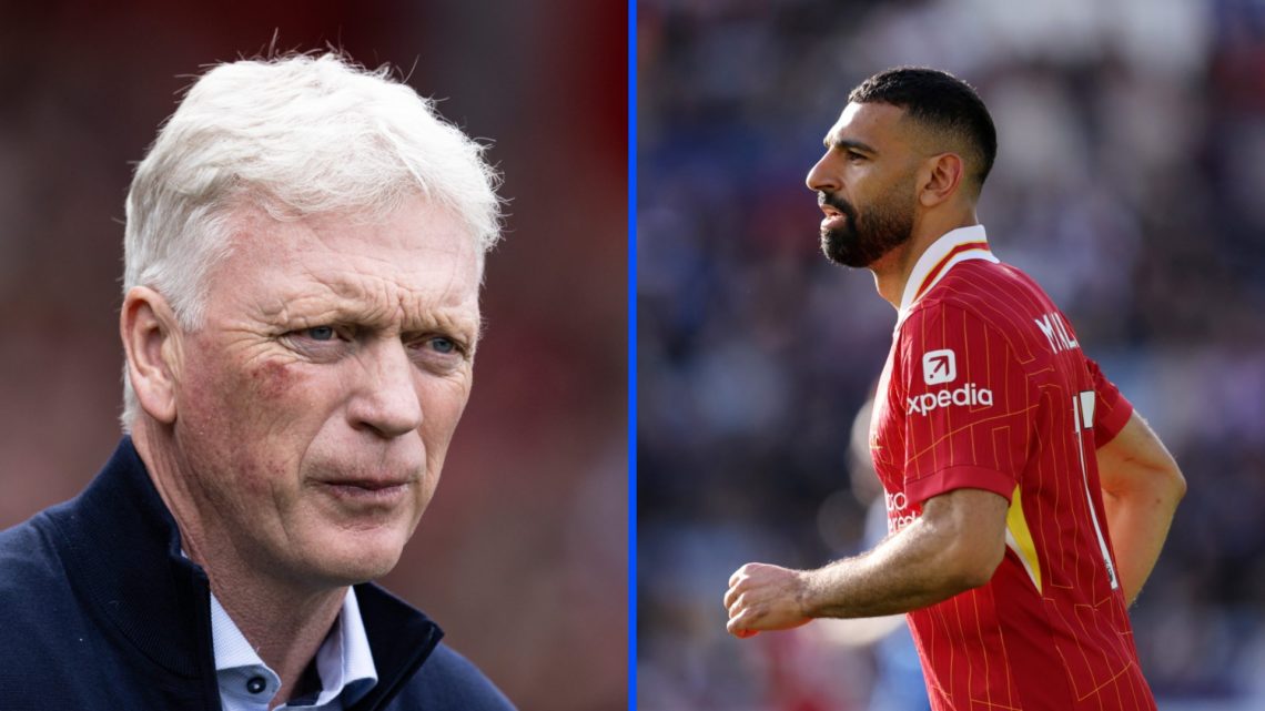 David Moyes watches Everton beat Nottingham Forest in the Premier League. Mohamed Salah plays for Liverpool in the Premier League.