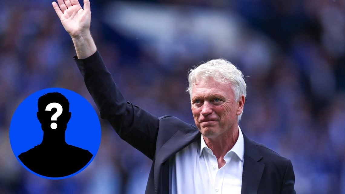 David Moyes waves at the Everton fans following their game against Southampton at Goodison Park.