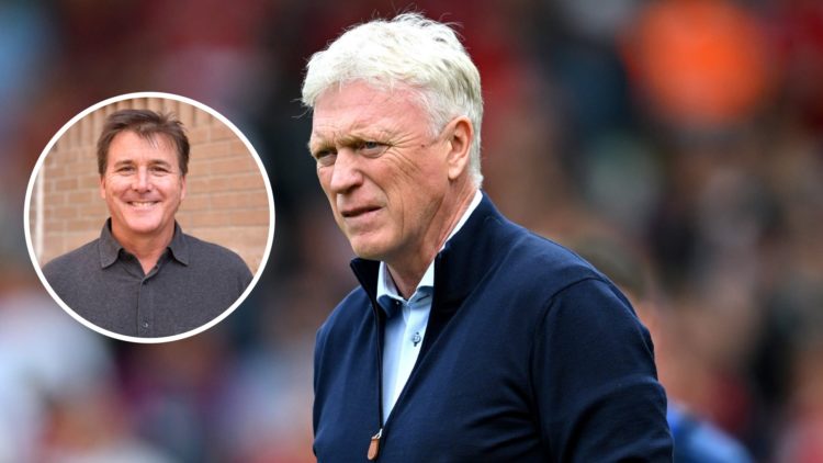 Everton manager David Moyes. Inset of owner Dan Friedkin