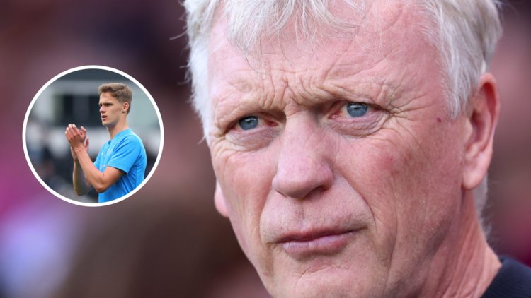 Everton boss David Moyes. Inset of Harrison Armstrong