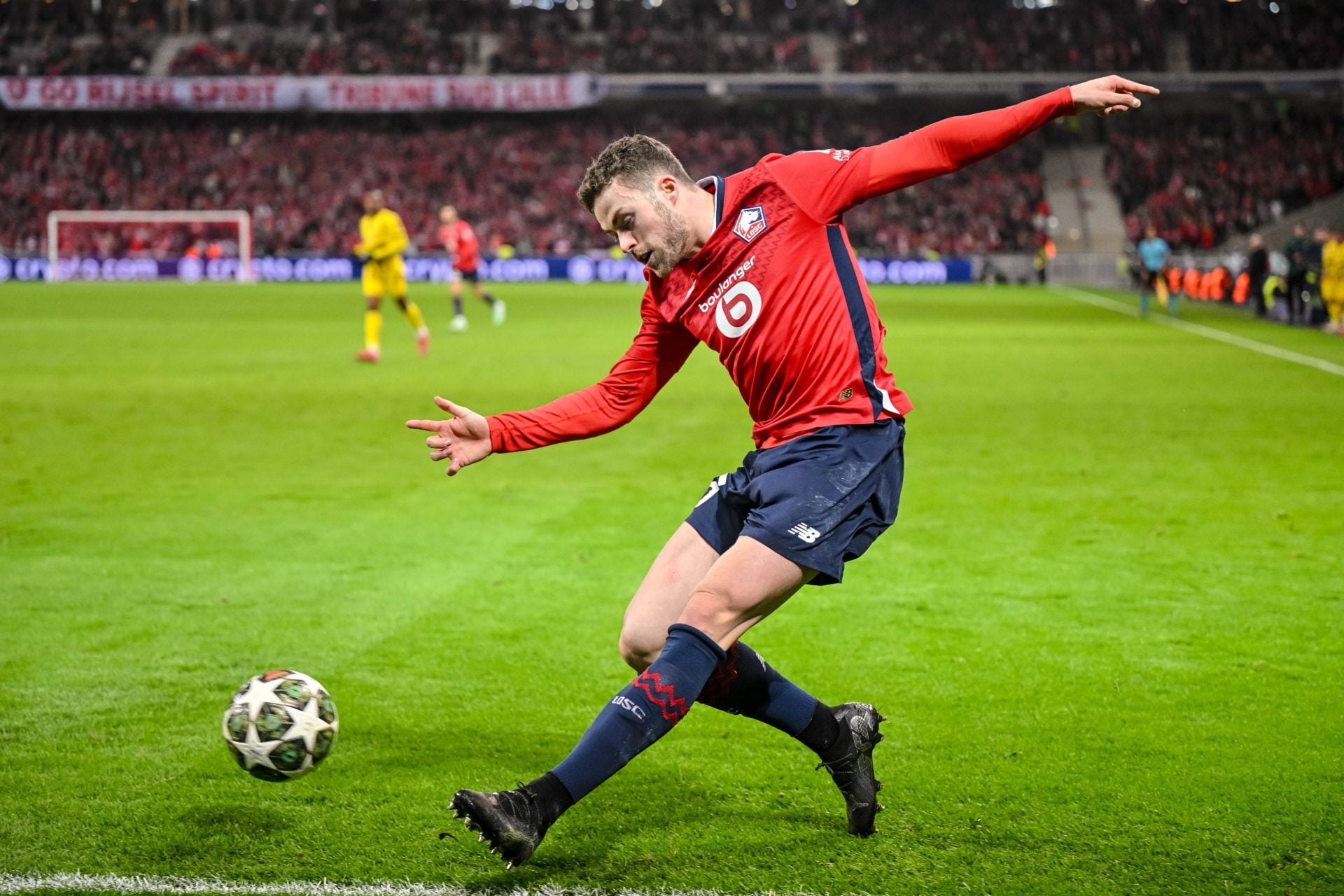 Lille left-back Gabriel Gudmudsson.