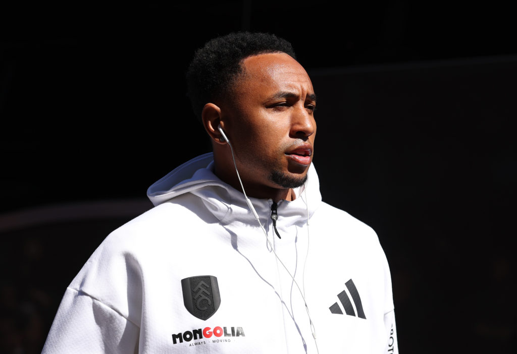 Kenny Tete listens to music.