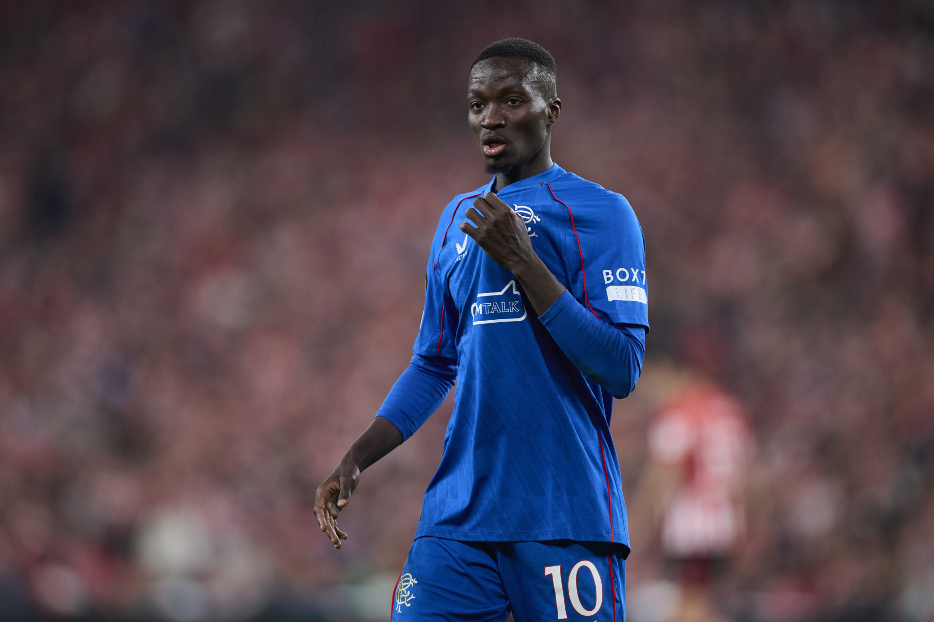 Rangers midfielder Mohamed Diomande.