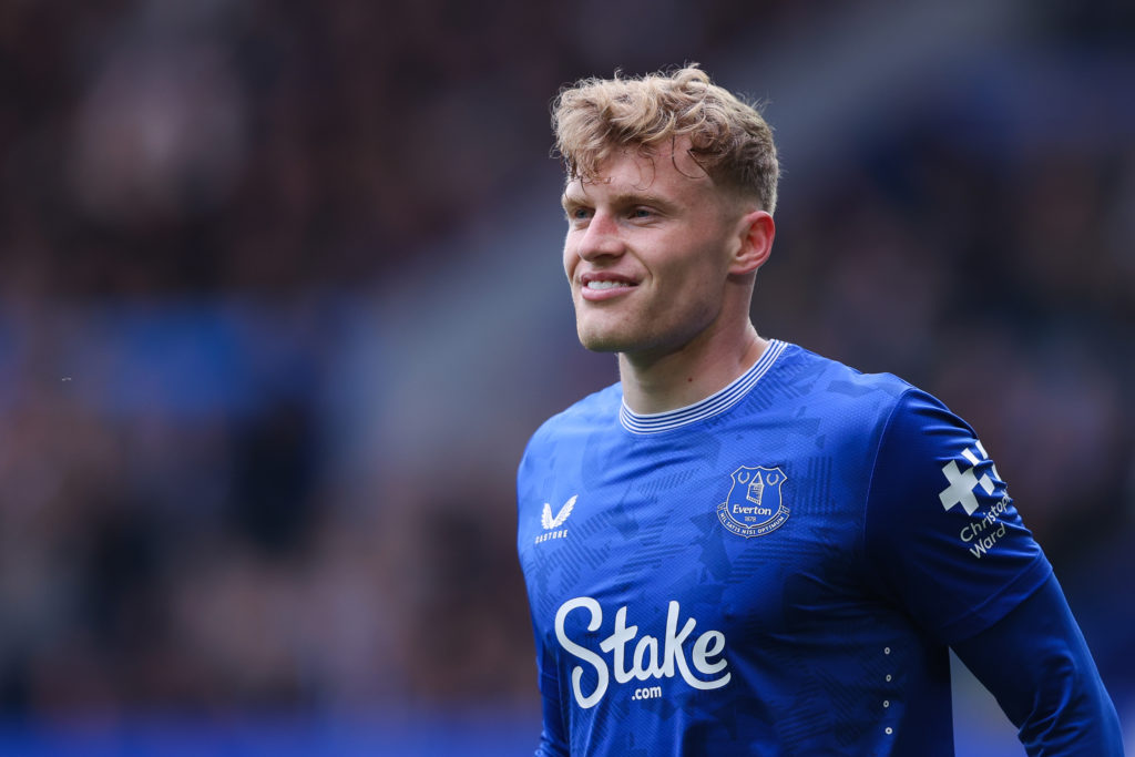 Everton defender Jarrad Branthwaite.