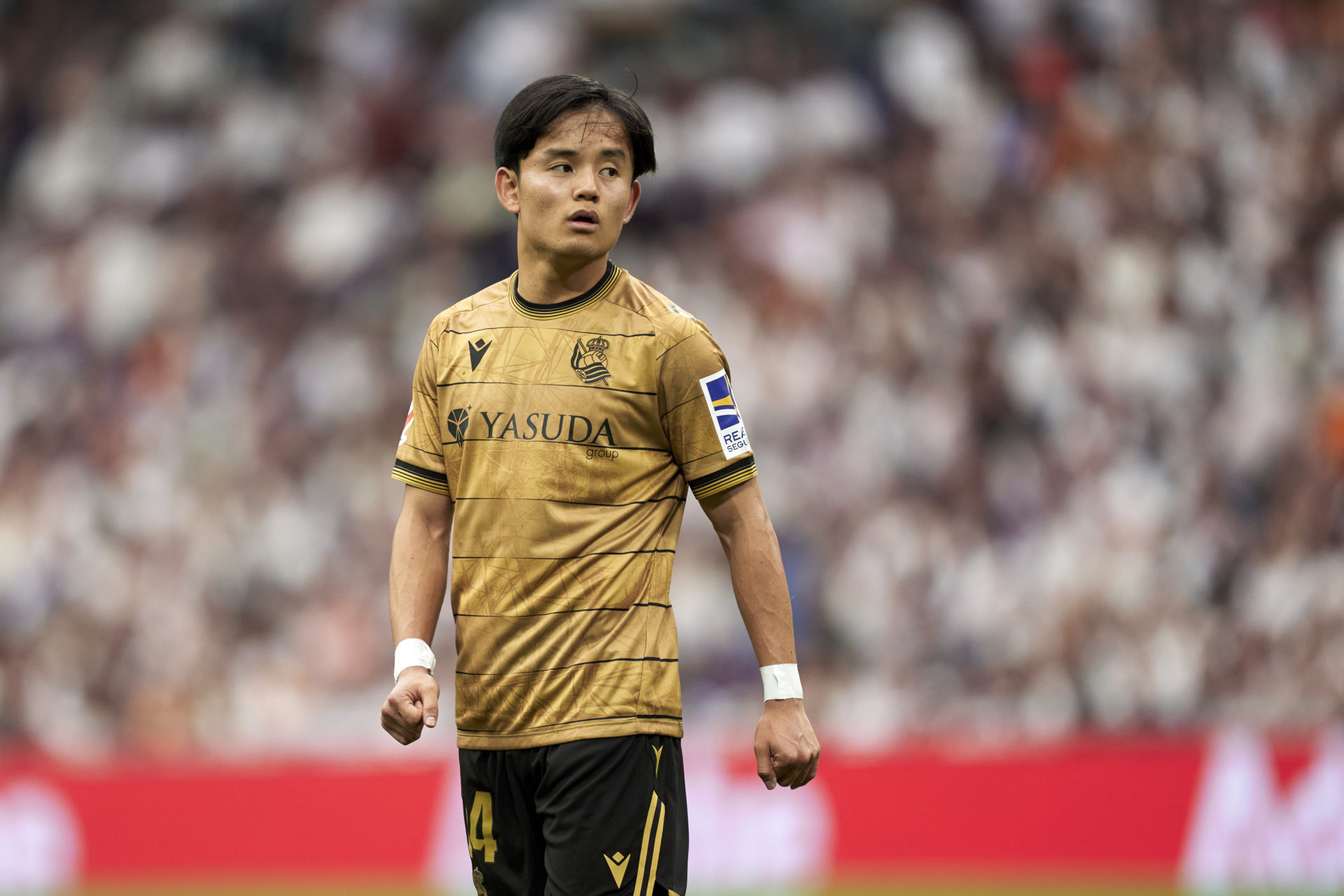 Real Sociedad winger Takefusa Kubo.