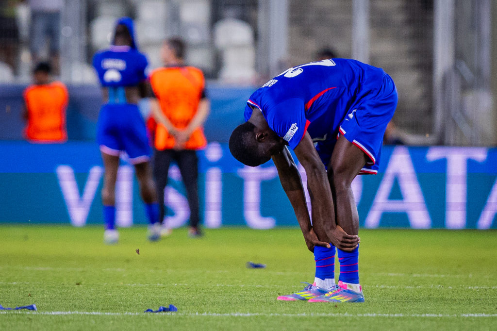 Thierno Barry after France u21s lost to Germany u21s in Euro U21 semi-final.