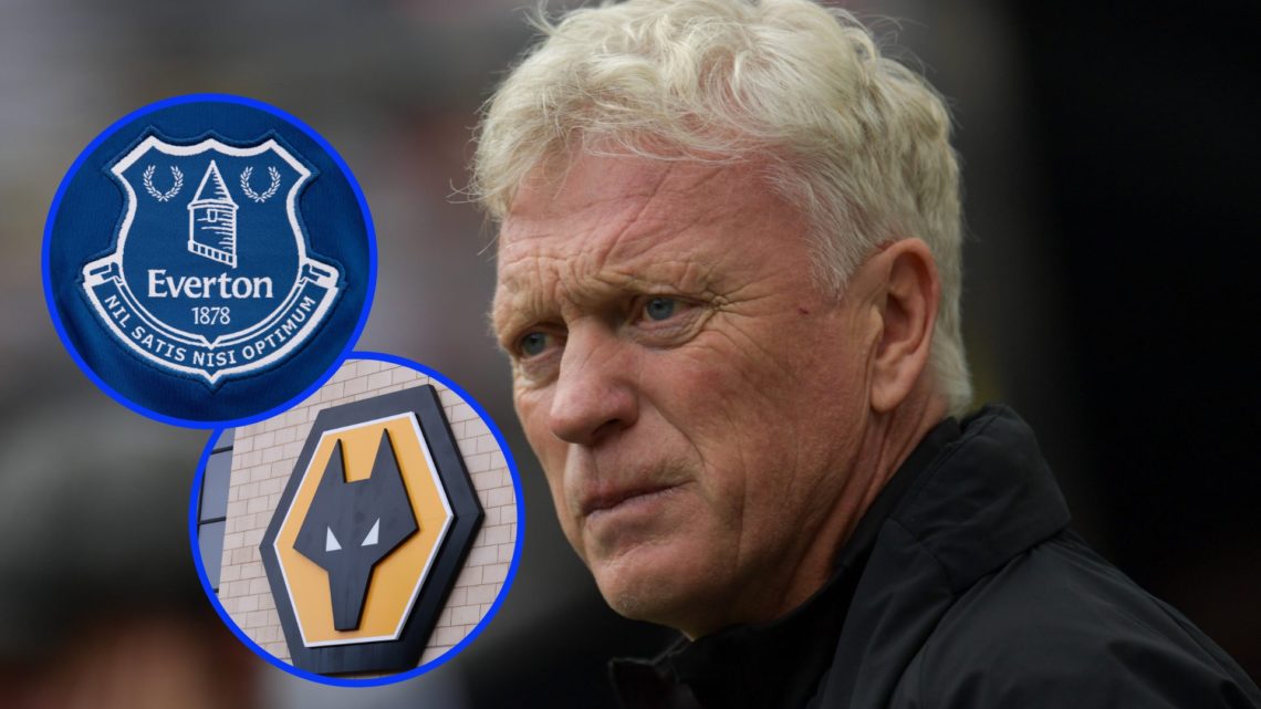 David Moyes looks on from the dugout as Everton claim victory over Newcastle United.