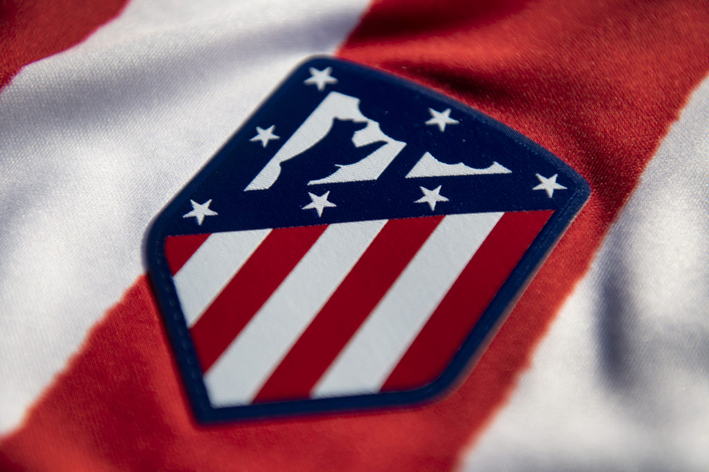 Atletico Madrid badge.