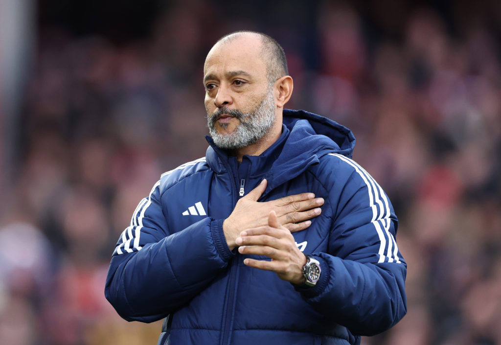 Nottingham Forest manager Nuno Espirito Santo.