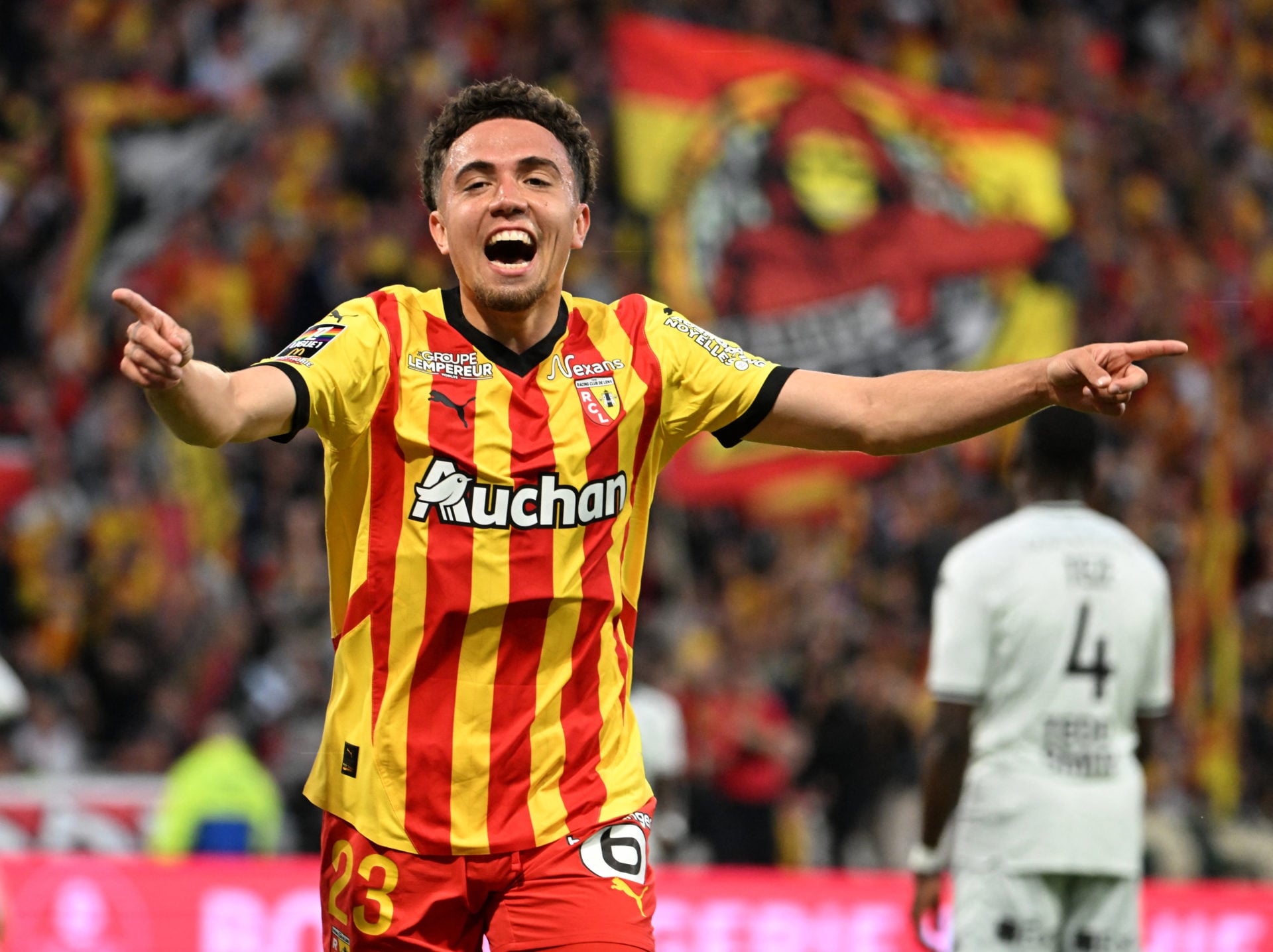 RC Lens midfielder Neil El Aynaoui.
