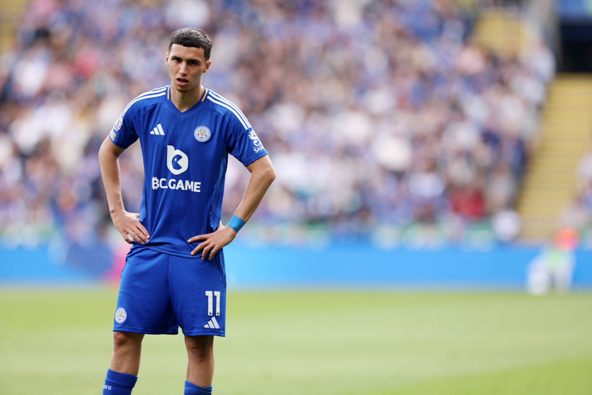 Leicester City playmaker Bilal El Khannouss.