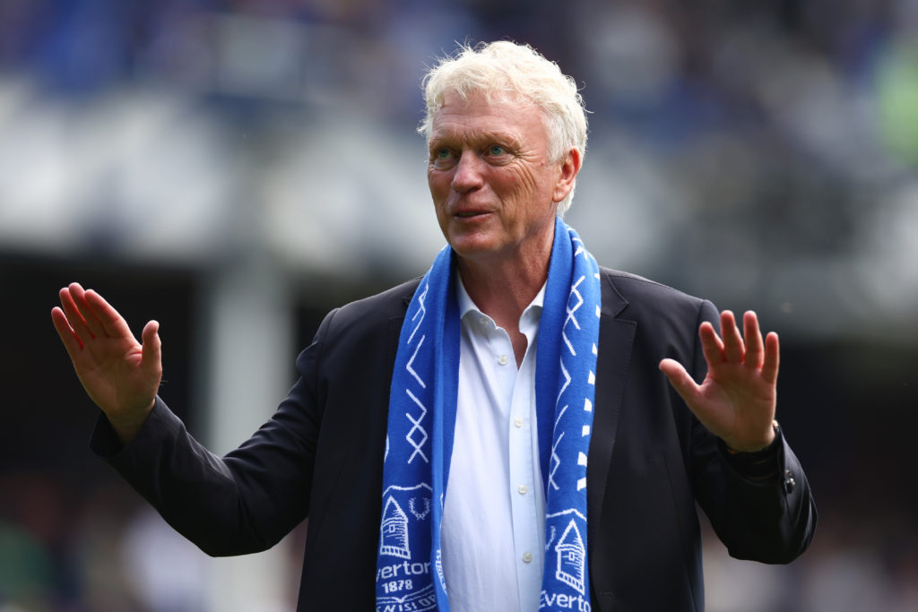 Everton manager David Moyes.