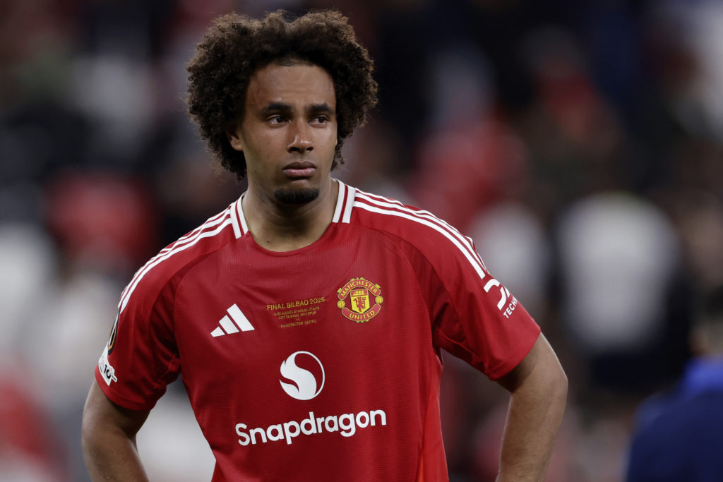 Manchester United attacker Joshua Zirkzee.