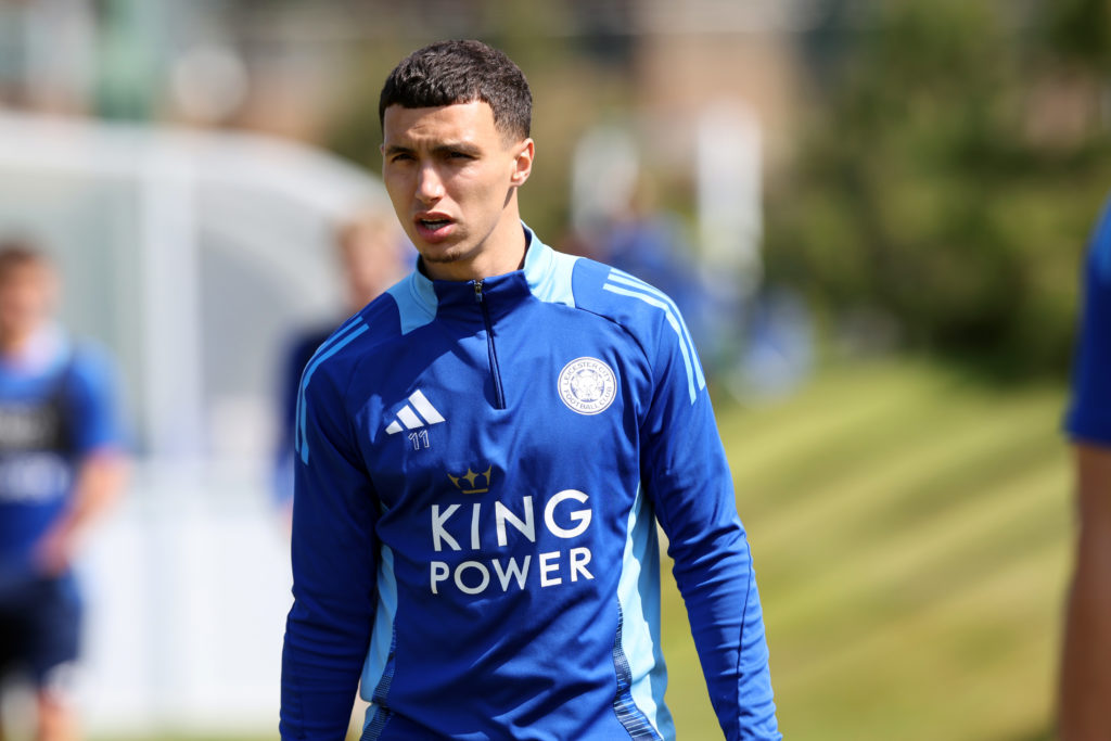 Leicester City playmaker Bilal El Khannouss.
