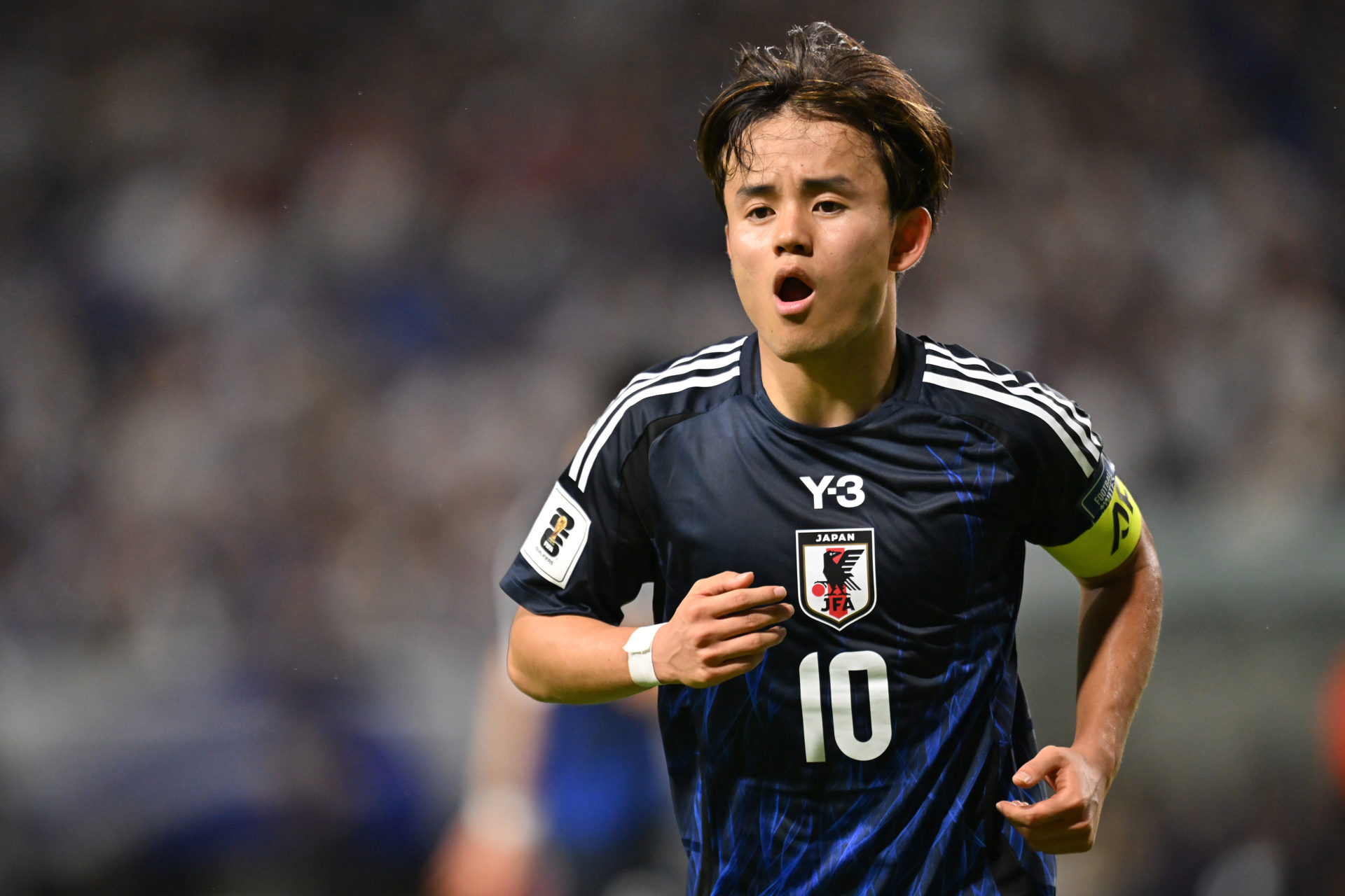 Japan winger Takefusa Kubo.