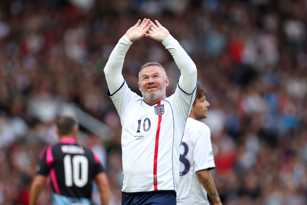 Wayne Rooney at Soccer Aid
