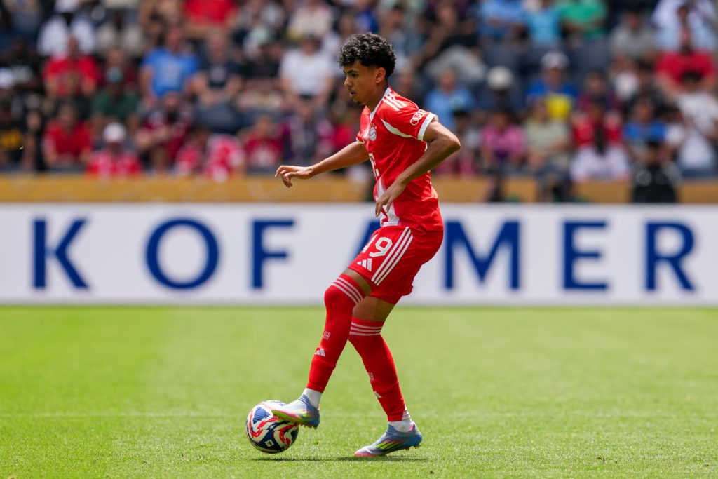 Bayern Munich's Adam Aznou.