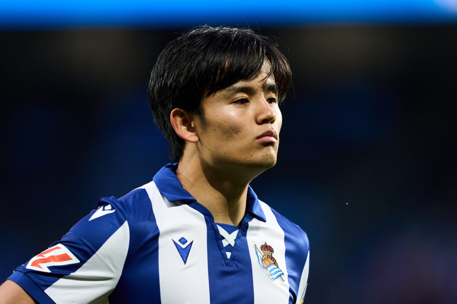 Real Sociedad winger Takefusa Kubo.
